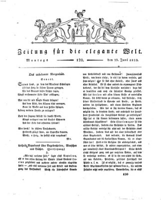Zeitung für die elegante Welt Montag 23. Juni 1823