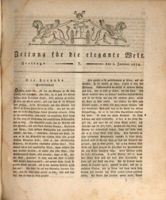 Zeitung für die elegante Welt Freitag 9. Januar 1824