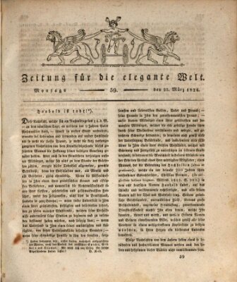 Zeitung für die elegante Welt Montag 22. März 1824