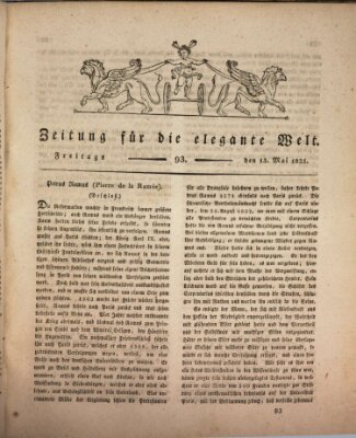 Zeitung für die elegante Welt Freitag 13. Mai 1825