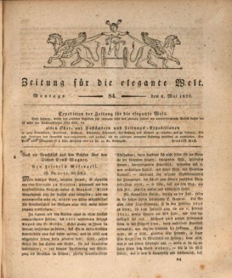 Zeitung für die elegante Welt Montag 1. Mai 1826