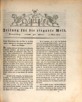 Zeitung für die elegante Welt Donnerstag 12. Mai 1803