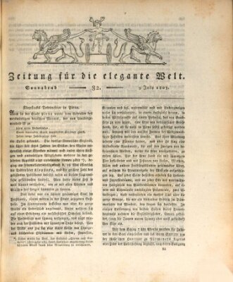 Zeitung für die elegante Welt Samstag 9. Juli 1803