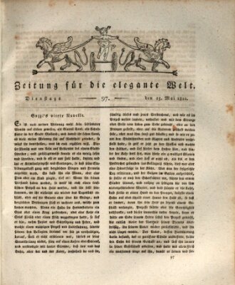 Zeitung für die elegante Welt Dienstag 15. Mai 1810