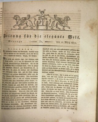 Zeitung für die elegante Welt Montag 11. März 1811