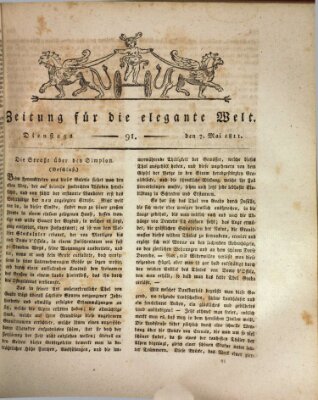Zeitung für die elegante Welt Dienstag 7. Mai 1811