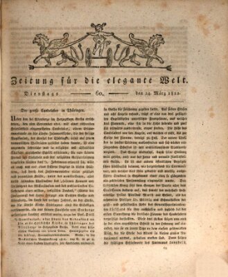 Zeitung für die elegante Welt Dienstag 24. März 1812