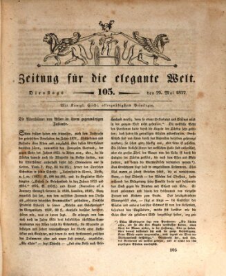 Zeitung für die elegante Welt Dienstag 29. Mai 1832
