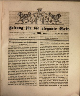 Zeitung für die elegante Welt Samstag 20. Mai 1837