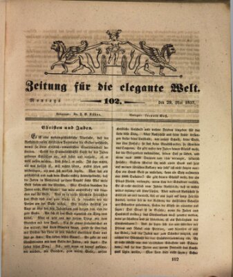 Zeitung für die elegante Welt Montag 29. Mai 1837