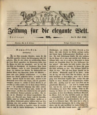 Zeitung für die elegante Welt Freitag 6. Mai 1842
