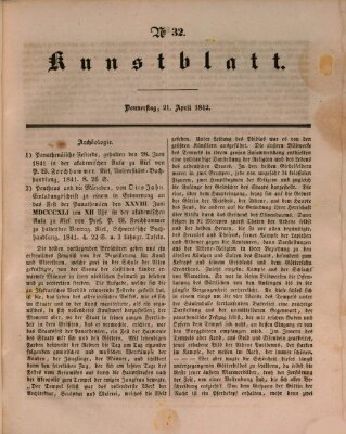Morgenblatt für gebildete Leser (Morgenblatt für gebildete Stände) Donnerstag 21. April 1842
