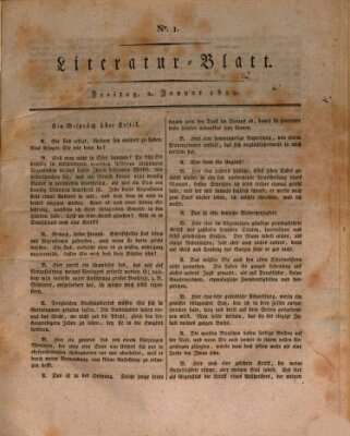 Morgenblatt für gebildete Stände Freitag 2. Januar 1829