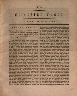 Morgenblatt für gebildete Stände Dienstag 10. März 1829