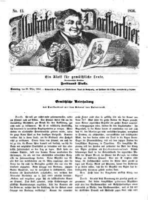 Illustrirter Dorfbarbier Sonntag 30. März 1856