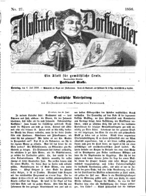 Illustrirter Dorfbarbier Sonntag 6. Juli 1856