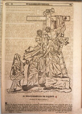 Semanario pintoresco español Sonntag 19. März 1837