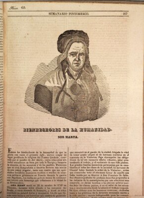Semanario pintoresco español Sonntag 4. Juni 1837