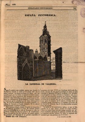 Semanario pintoresco español Sonntag 16. September 1838