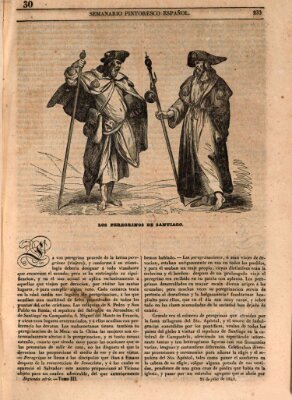 Semanario pintoresco español Sonntag 25. Juli 1841