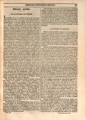 Semanario pintoresco español Sonntag 20. Februar 1842