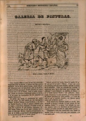 Semanario pintoresco español Sonntag 5. März 1843