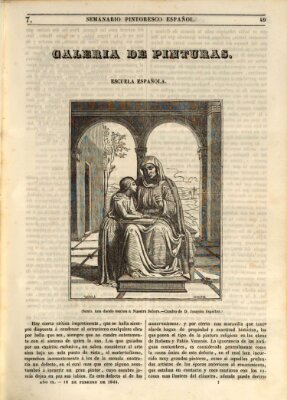 Semanario pintoresco español Sonntag 18. Februar 1844