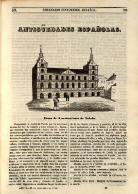 Semanario pintoresco español Montag 30. September 1844