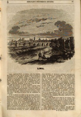 Semanario pintoresco español Sonntag 21. Januar 1849