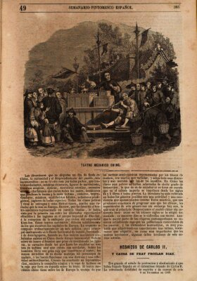 Semanario pintoresco español Sonntag 9. Dezember 1849