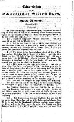 Schwäbische Eilpost Donnerstag 7. Mai 1868
