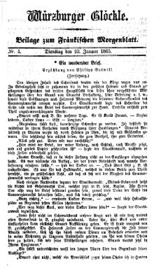 Fränkisches Morgenblatt Dienstag 10. Januar 1865