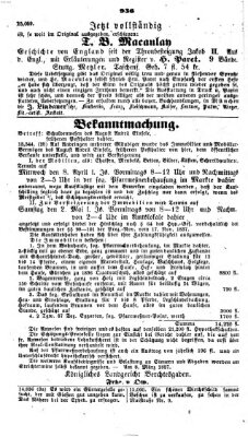 Neueste Nachrichten aus dem Gebiete der Politik (Münchner neueste Nachrichten) Dienstag 24. März 1857