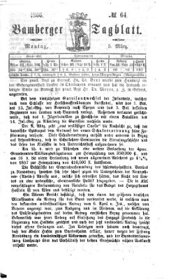 Bamberger Tagblatt Montag 5. März 1866