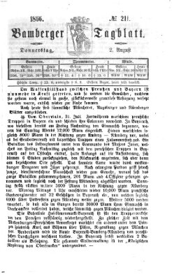 Bamberger Tagblatt Donnerstag 2. August 1866