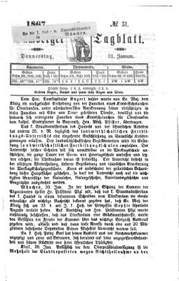 Bamberger Tagblatt Donnerstag 31. Januar 1867
