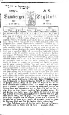 Bamberger Tagblatt Sonntag 24. März 1867