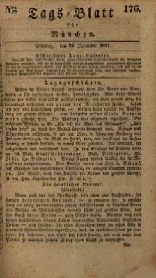Tags-Blatt für München (Münchener Tagblatt) Sonntag 23. Dezember 1827