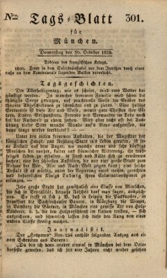 Tags-Blatt für München (Münchener Tagblatt) Donnerstag 30. Oktober 1828