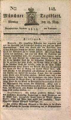 Münchener Tagblatt Montag 28. Mai 1832