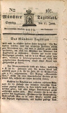 Münchener Tagblatt Sonntag 17. Juni 1832