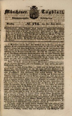 Münchener Tagblatt Dienstag 25. Juni 1850