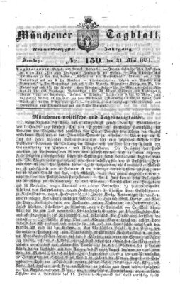Münchener Tagblatt Samstag 31. Mai 1851