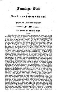 Münchener Tagblatt für Stadt und Land (Münchener Tagblatt) Sonntag 1. Mai 1853