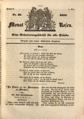Neues Tagblatt für München und Bayern Mittwoch 1. Mai 1839