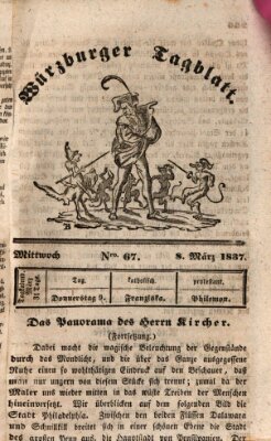 Würzburger Tagblatt Mittwoch 8. März 1837