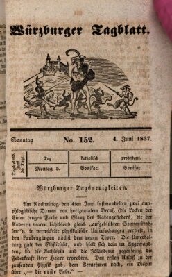 Würzburger Tagblatt Sonntag 4. Juni 1837