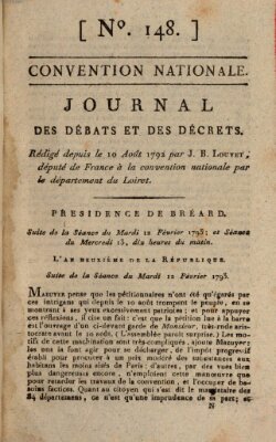 Journal des débats et des décrets Dienstag 12. Februar 1793