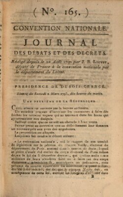 Journal des débats et des décrets Samstag 2. März 1793