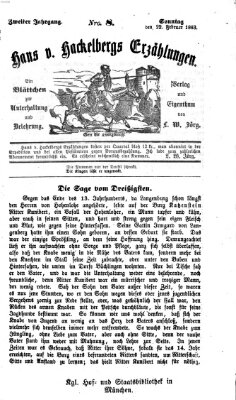Hans von Hackelberg's Erzählungen Sonntag 22. Februar 1863